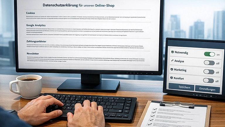 Online Shop rechtliche Anforderungen /